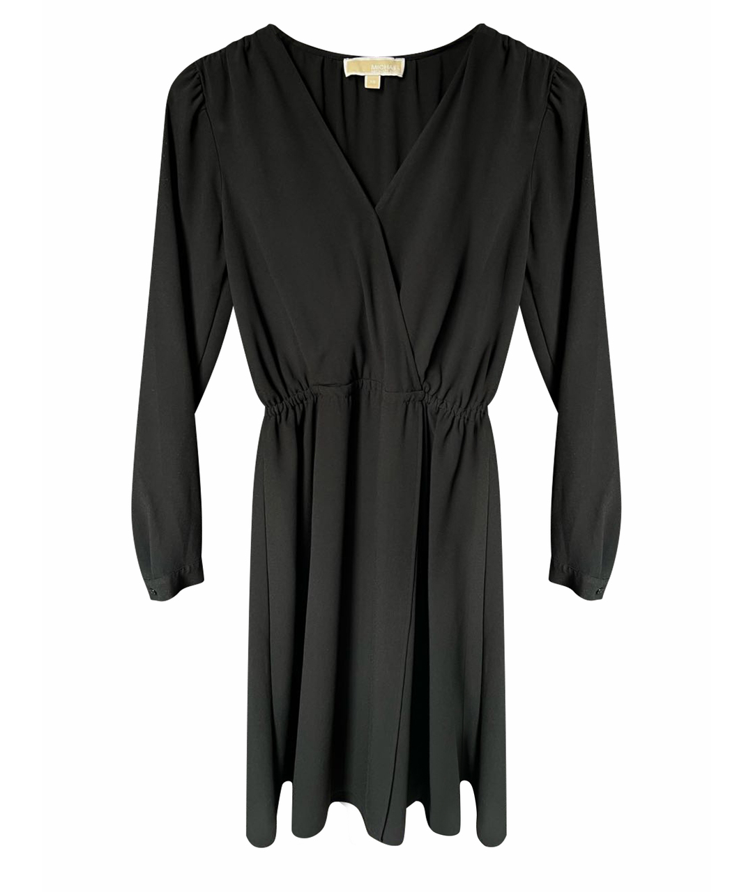 MICHAEL KORS Черное полиэстеровое платье, фото 1