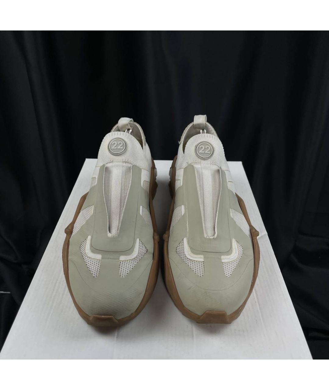 MAISON MARGIELA Белые низкие кроссовки / кеды, фото 2