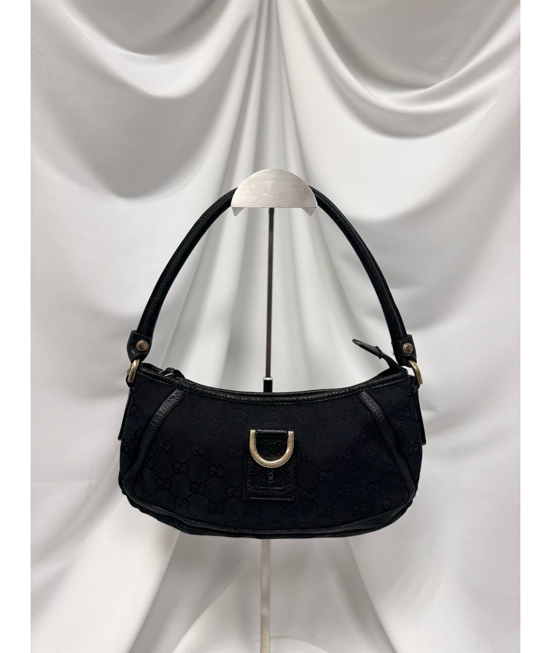 GUCCI Черная канва сумка через плечо, фото 5