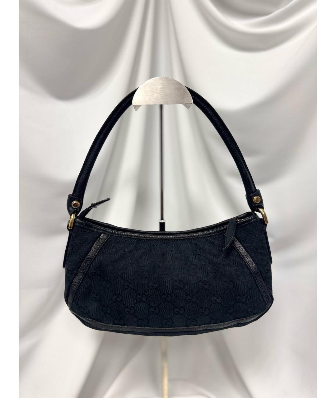 GUCCI Черная канва сумка через плечо, фото 4