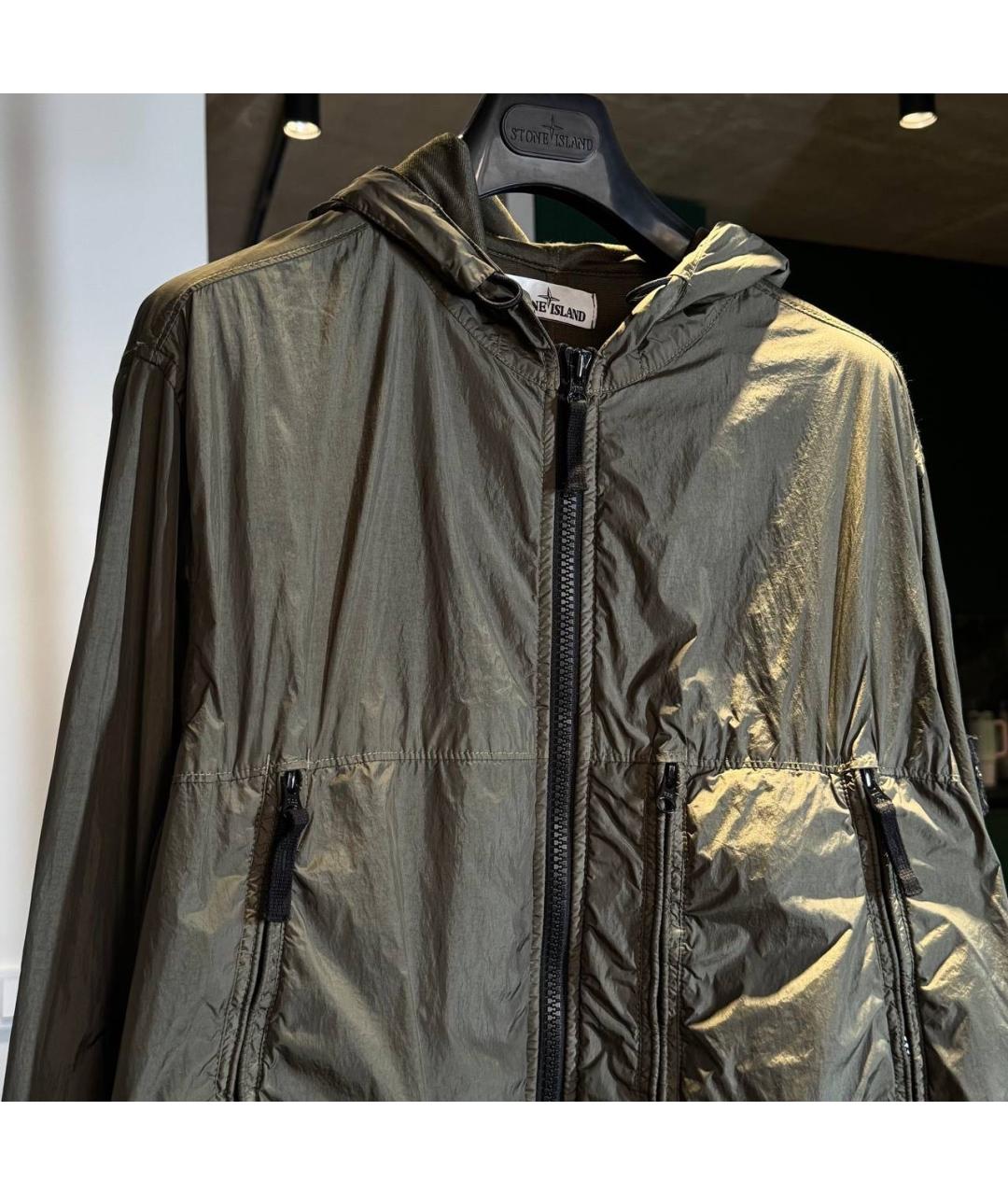 STONE ISLAND Хаки куртка, фото 2