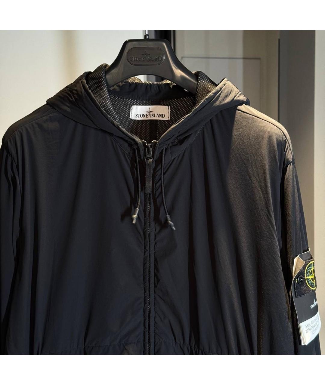 STONE ISLAND Черная куртка, фото 2