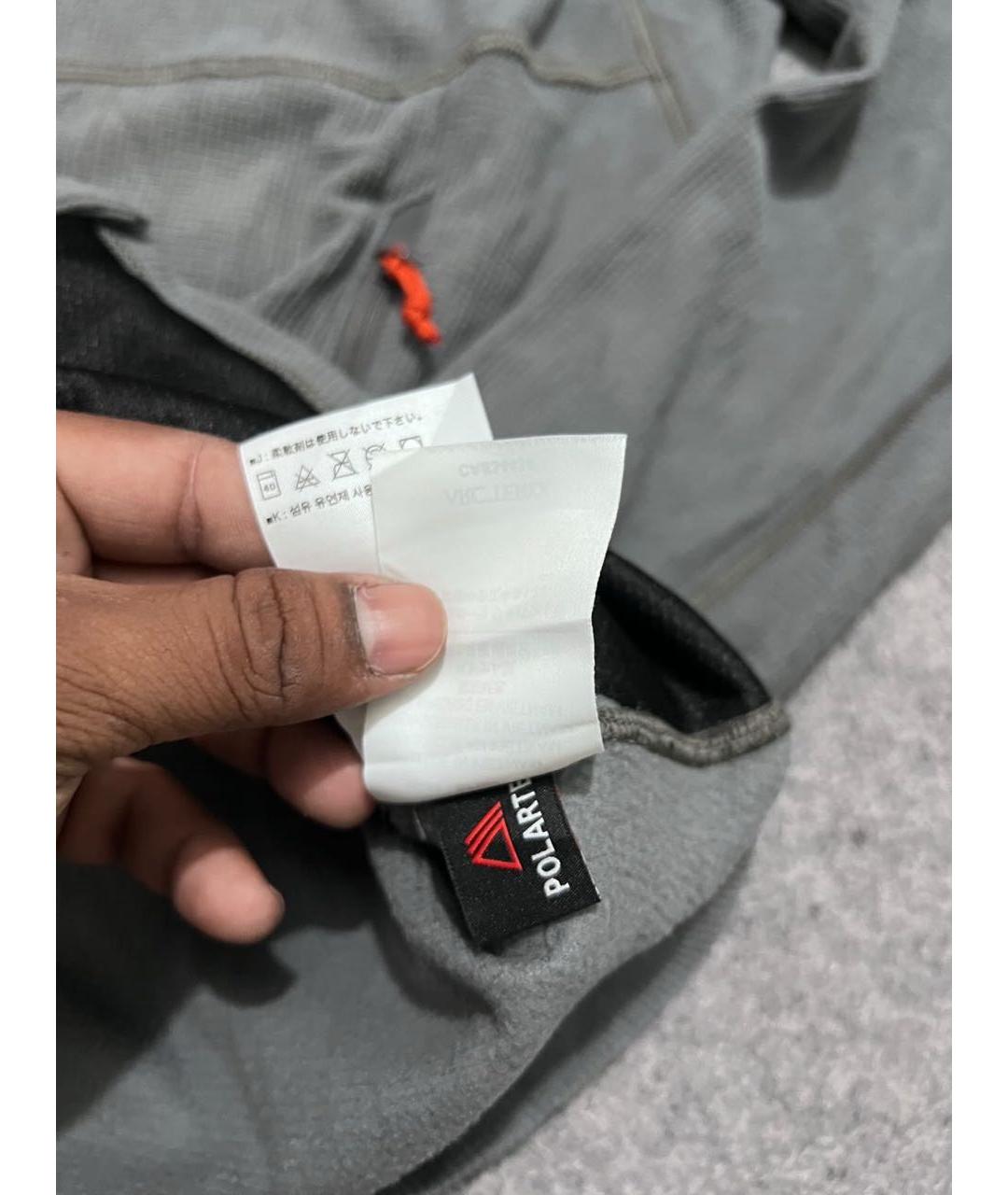 ARCTERYX Серая полиэстеровая спортивная куртка, фото 7