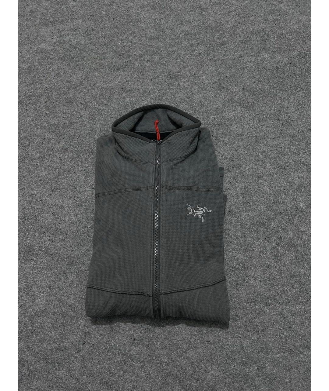 ARCTERYX Серая полиэстеровая спортивная куртка, фото 6