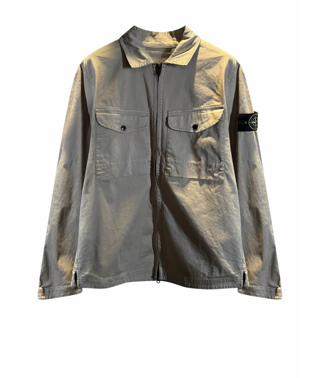 STONE ISLAND Бежевая куртка, фото 1
