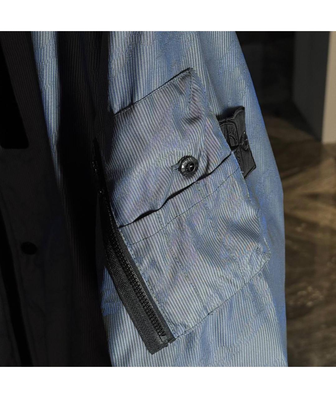 STONE ISLAND Синяя куртка, фото 3