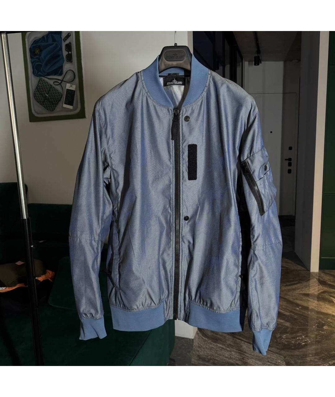 STONE ISLAND Синяя куртка, фото 5