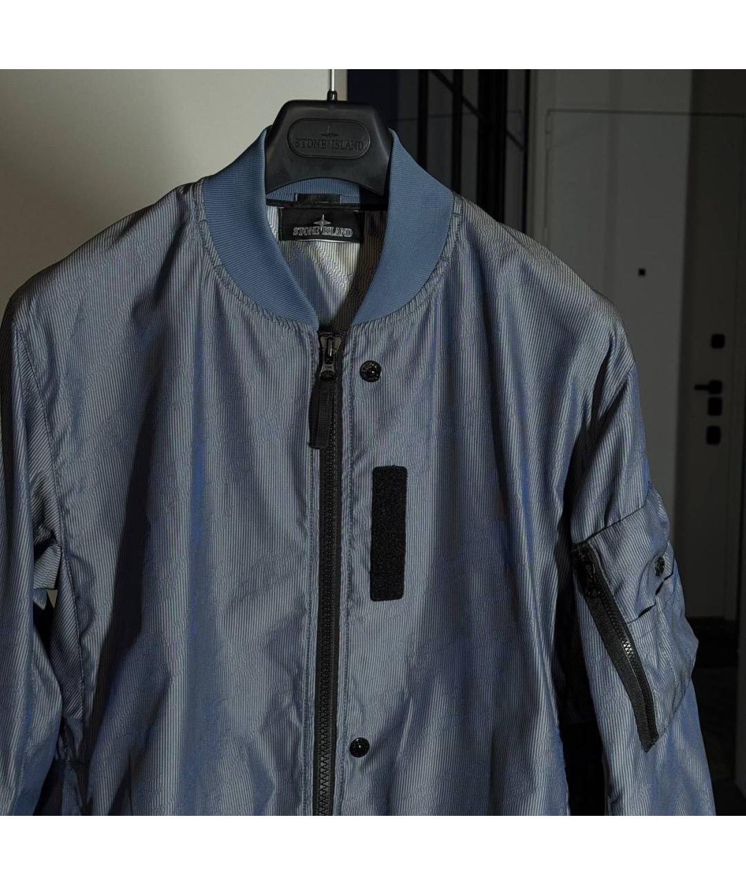 STONE ISLAND Синяя куртка, фото 2