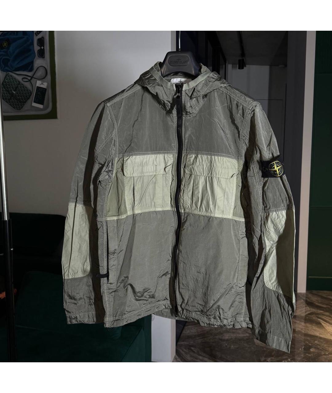 STONE ISLAND Серая куртка, фото 5