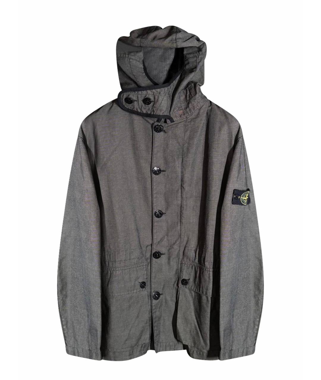 STONE ISLAND Антрацитовая куртка, фото 1