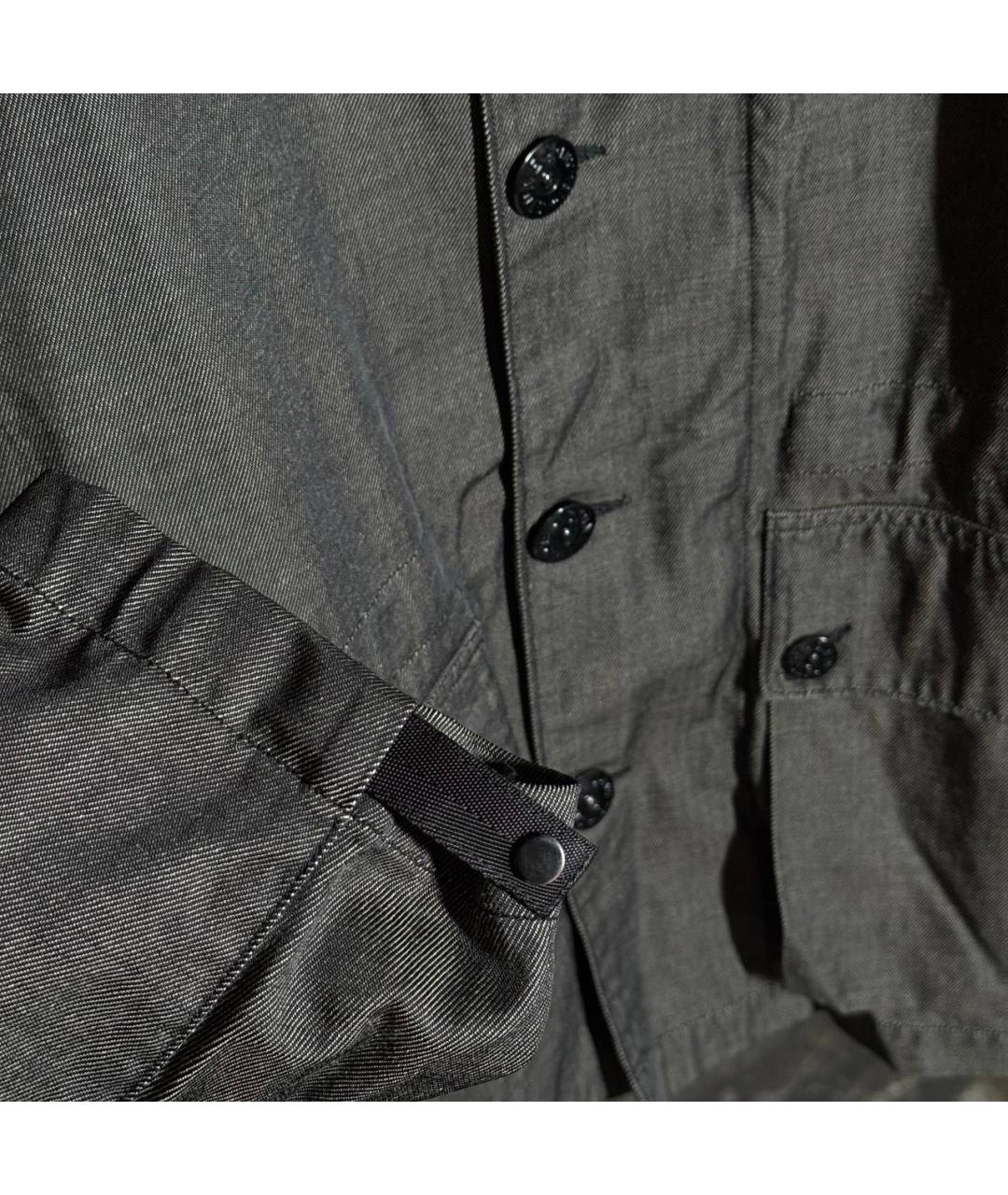STONE ISLAND Антрацитовая куртка, фото 4