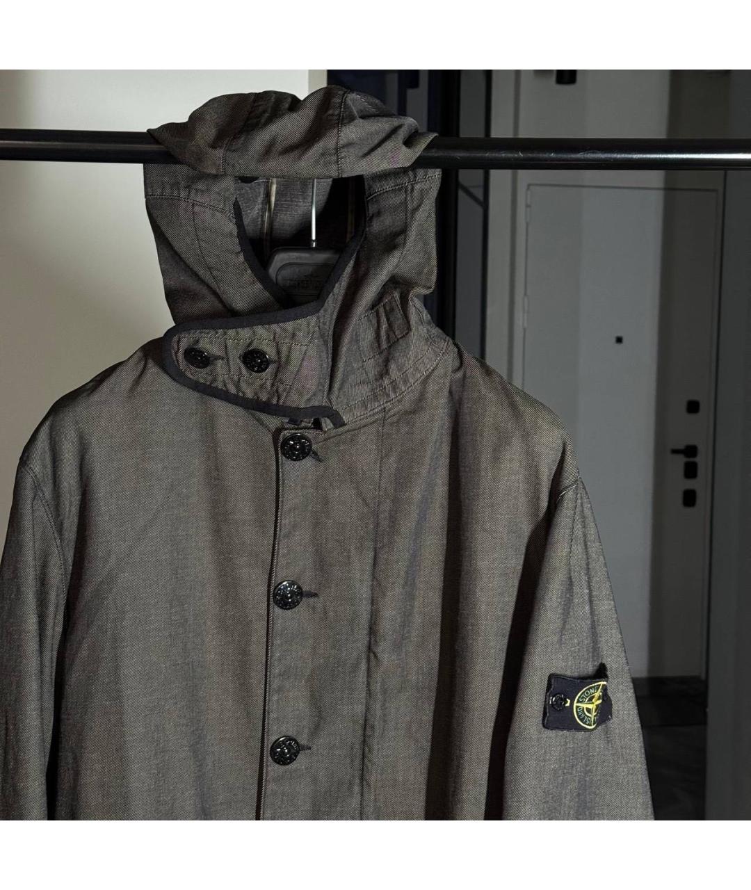 STONE ISLAND Антрацитовая куртка, фото 2