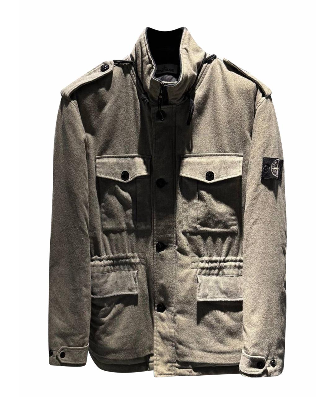 STONE ISLAND Серая куртка, фото 1