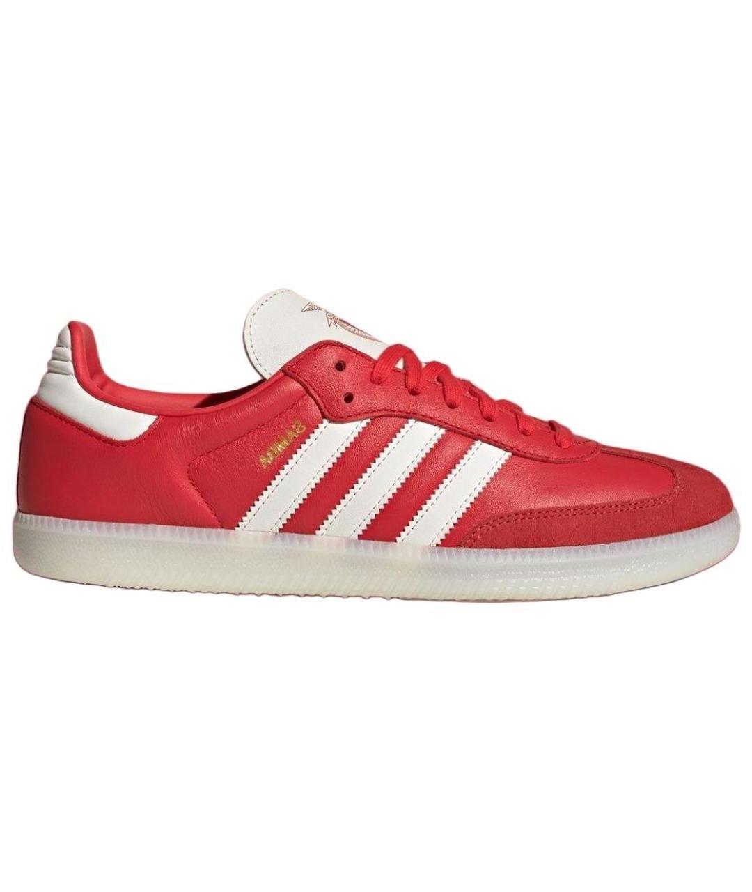ADIDAS Красные низкие кроссовки / кеды, фото 1