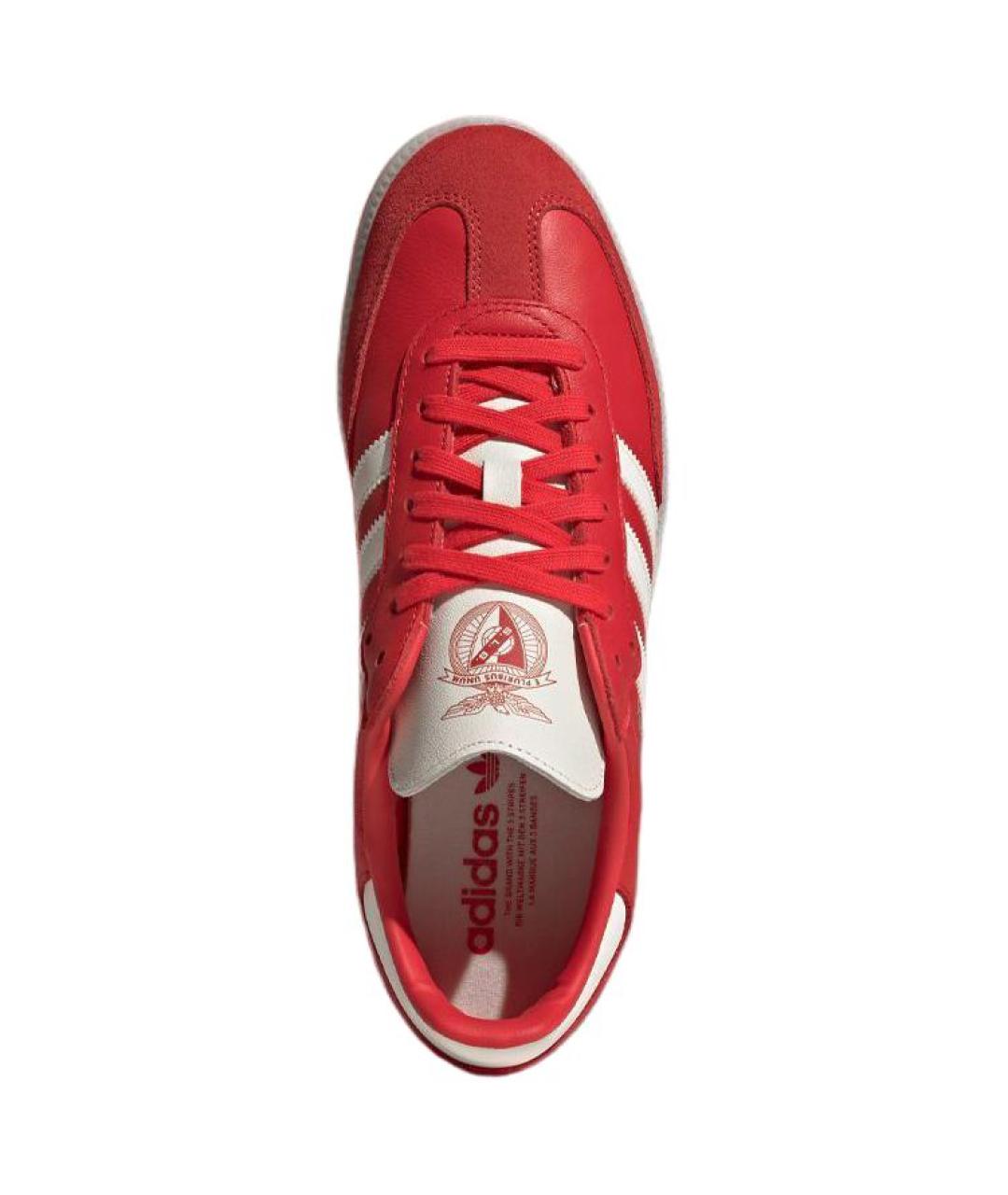 ADIDAS Красные низкие кроссовки / кеды, фото 3