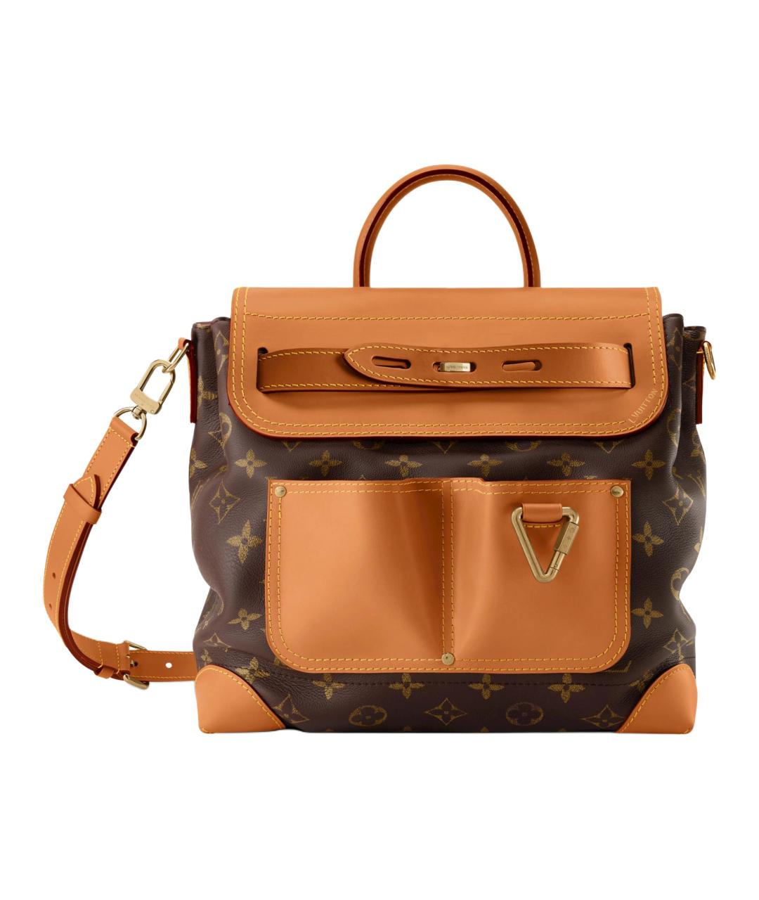 LOUIS VUITTON Коричневый рюкзак, фото 1