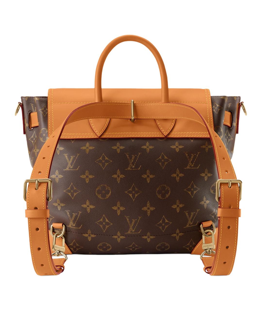 LOUIS VUITTON Коричневый рюкзак, фото 3