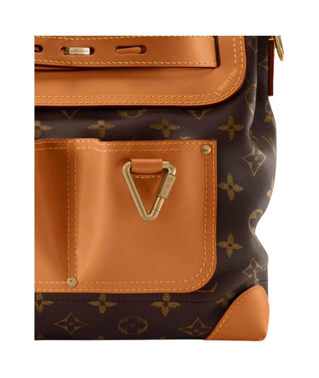 LOUIS VUITTON Коричневый рюкзак, фото 5