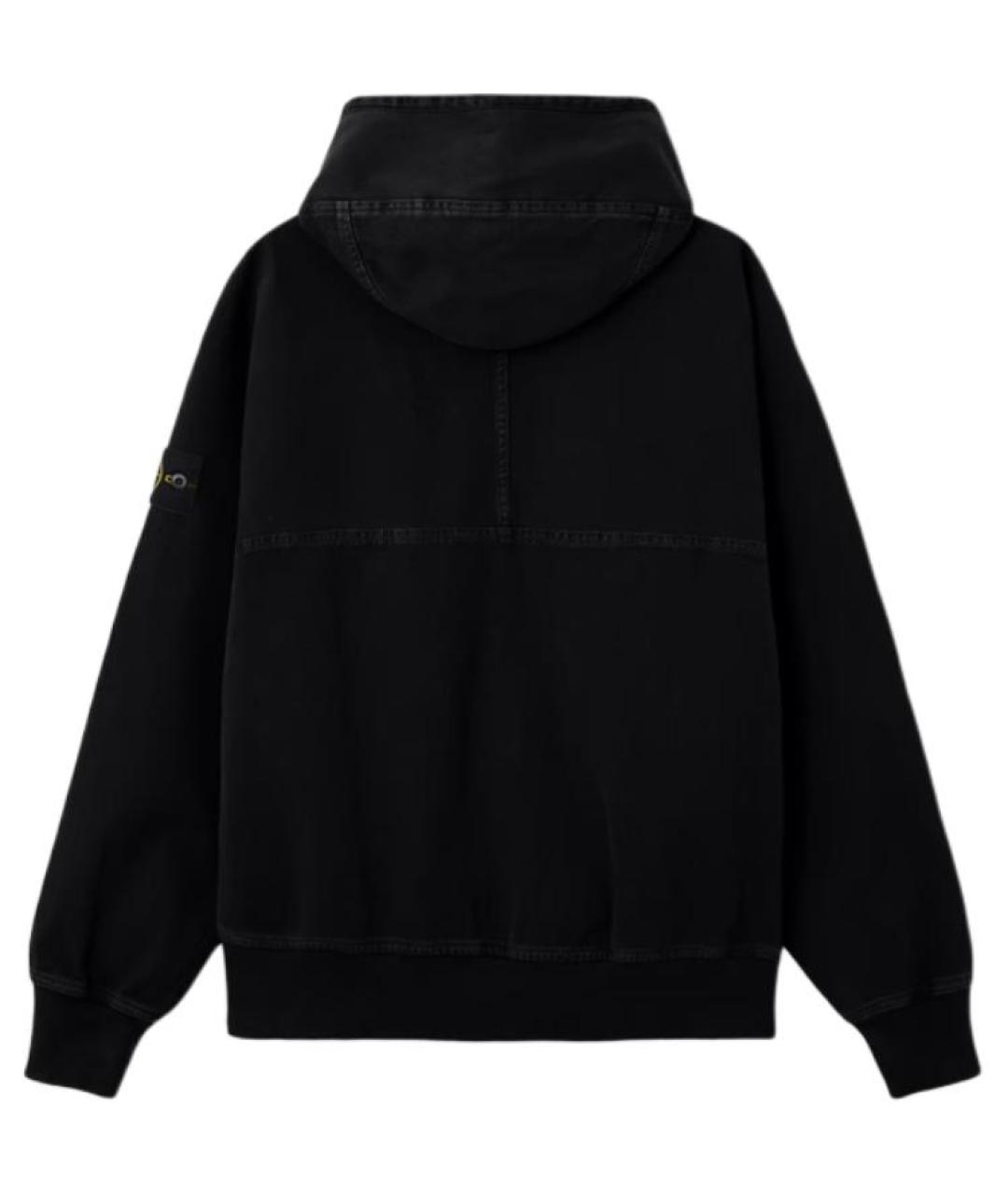STONE ISLAND Черная куртка, фото 2