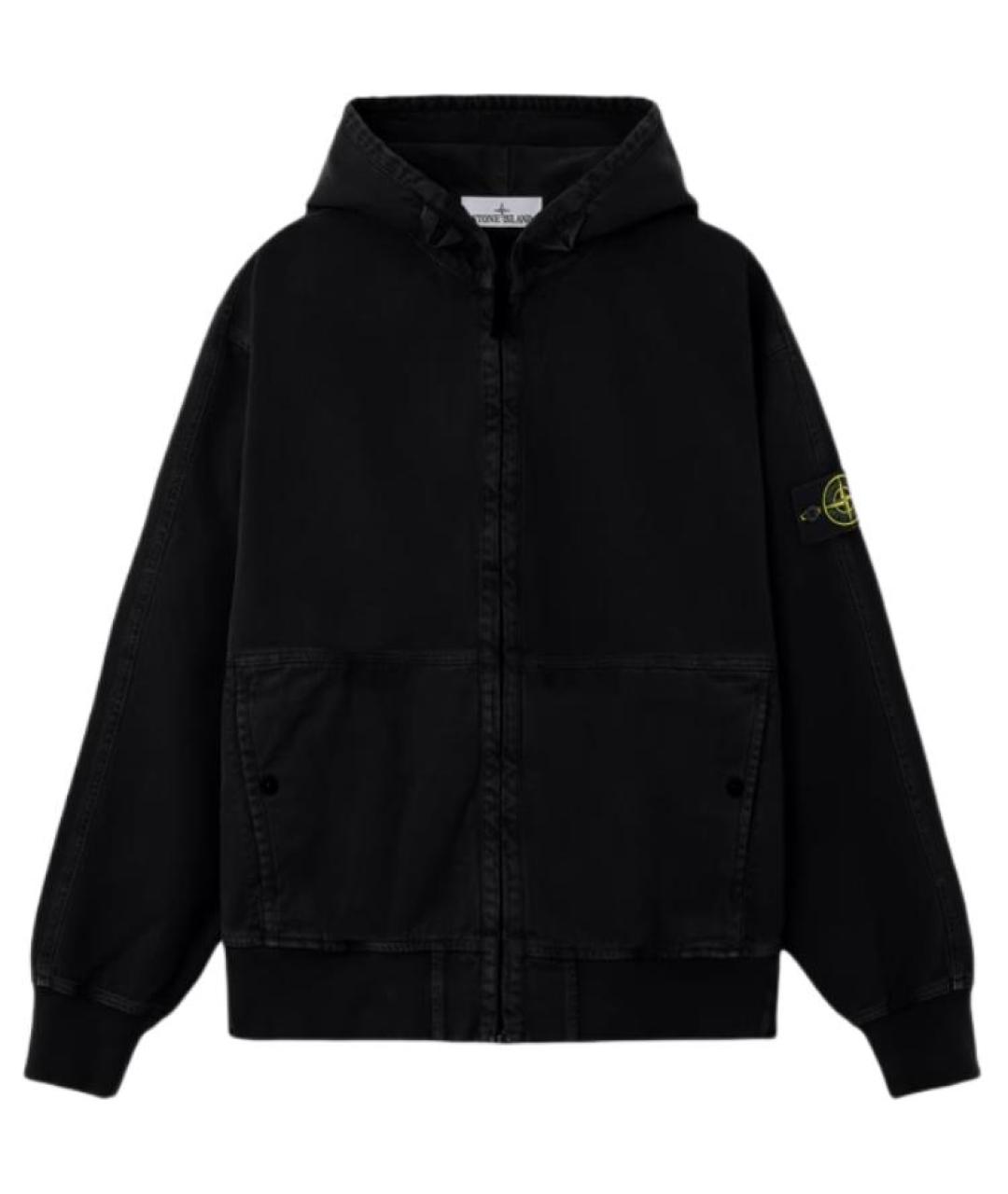 STONE ISLAND Черная куртка, фото 1