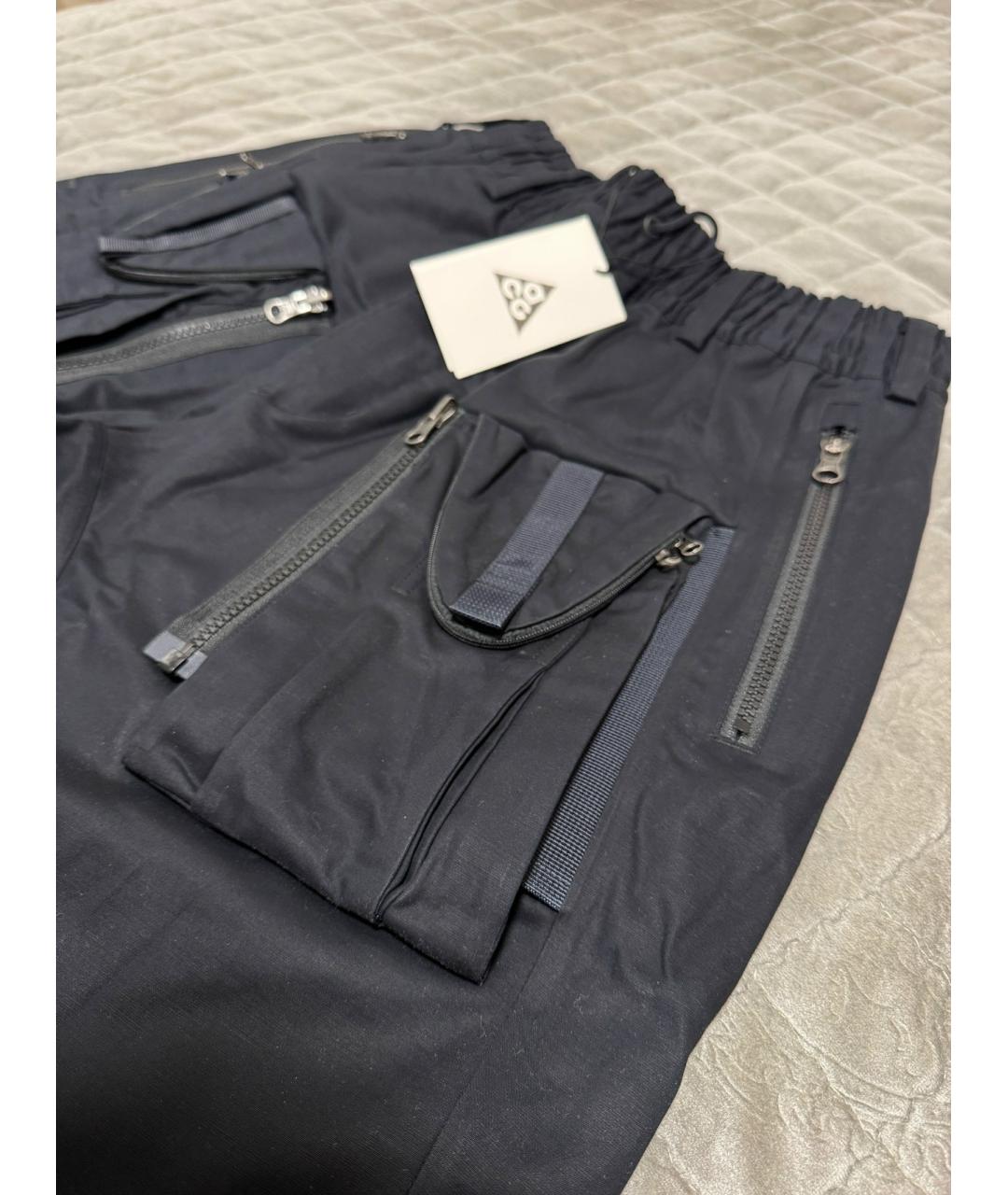 NIKE ACG Черные хлопковые шорты, фото 3