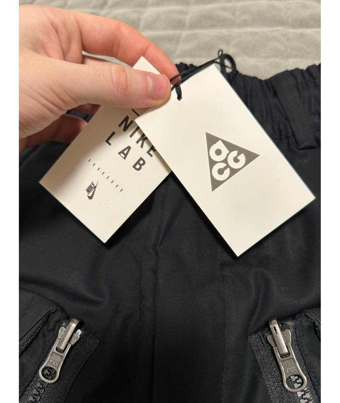 NIKE ACG Черные хлопковые шорты, фото 7