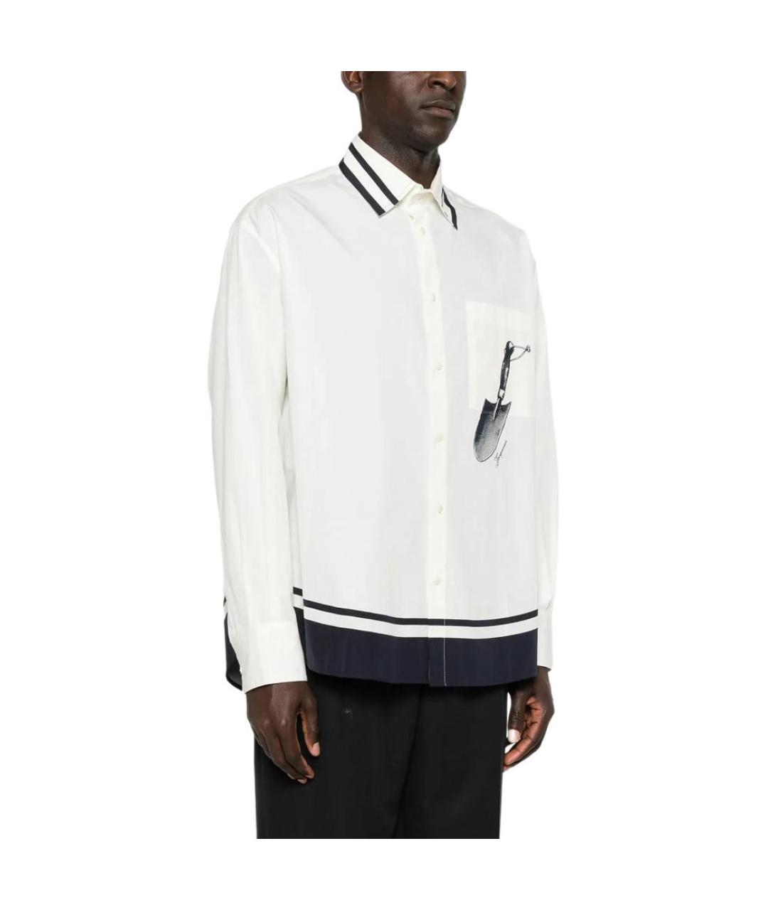 JACQUEMUS Бежевая классическая рубашка, фото 4