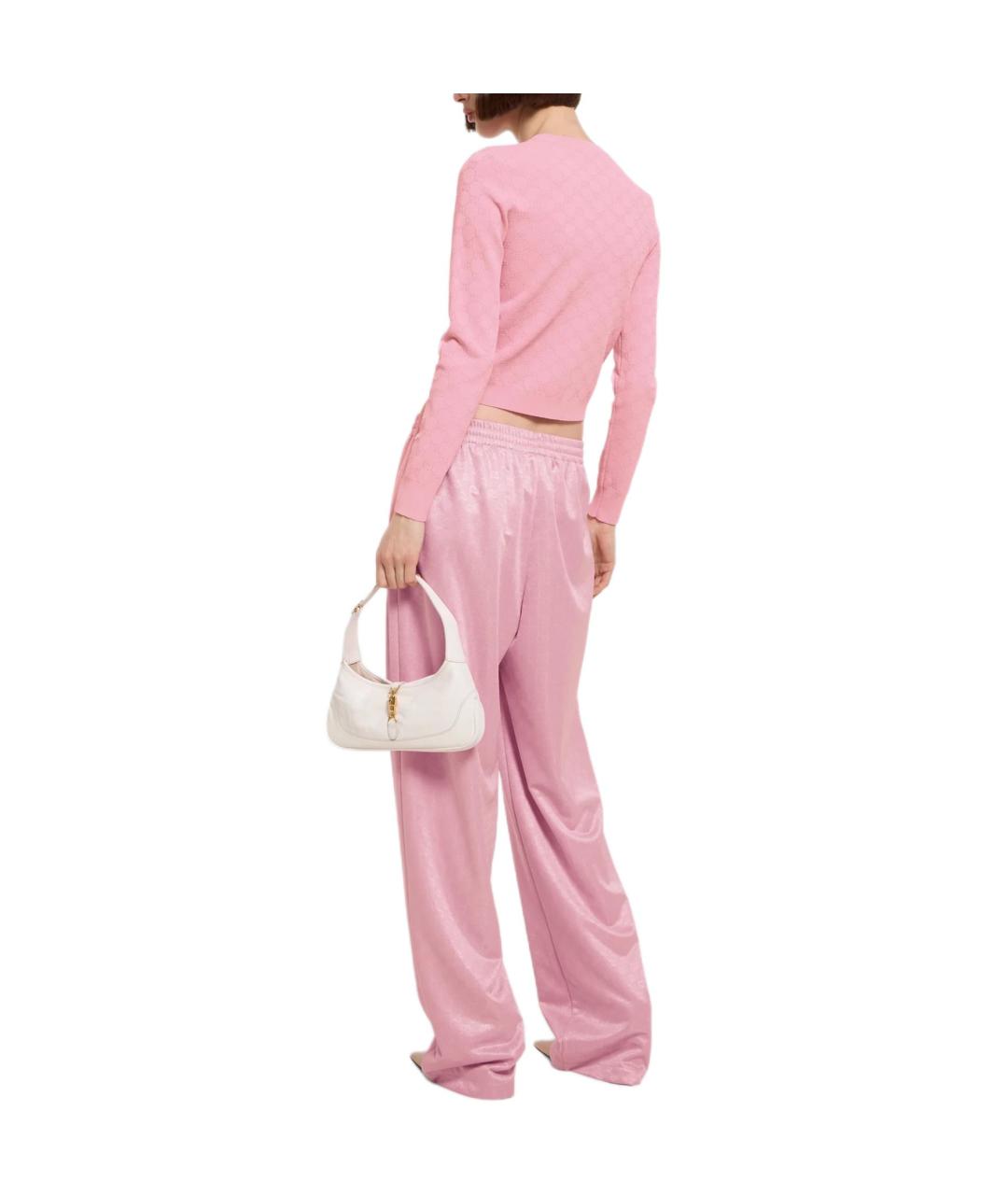 GUCCI Розовый кардиган, фото 3