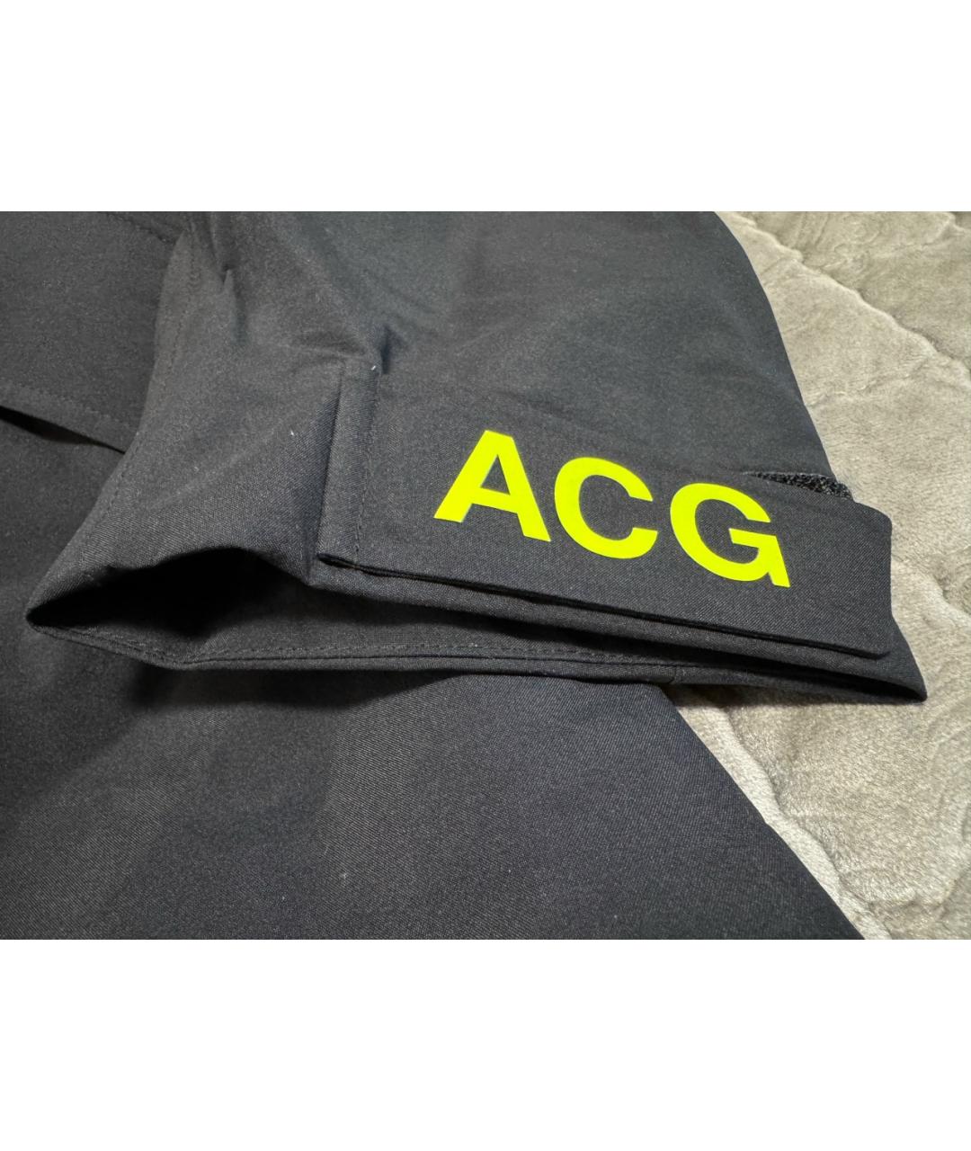 NIKE ACG Черный полиэстеровый тренч / плащ, фото 9