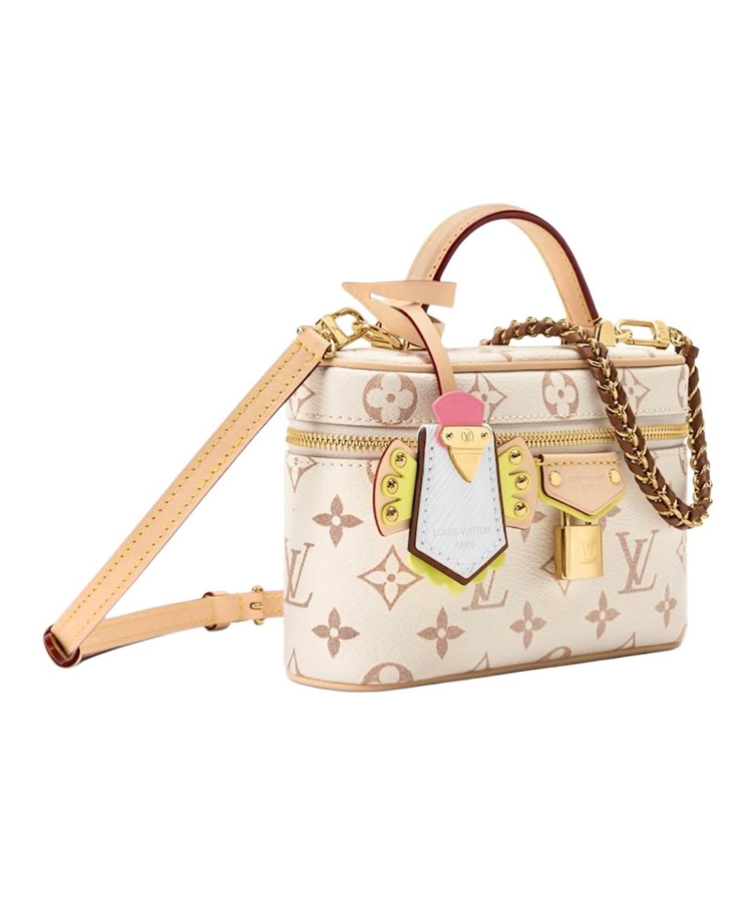 LOUIS VUITTON Бежевая косметичка, фото 2