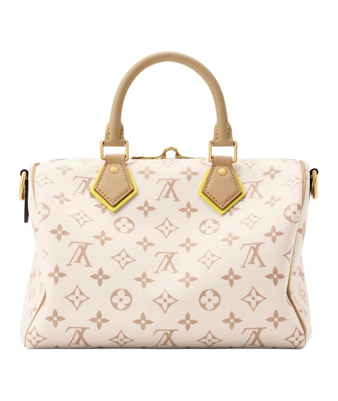 LOUIS VUITTON Белая канва сумка через плечо, фото 3