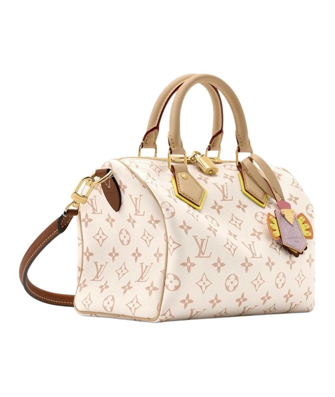 LOUIS VUITTON Белая канва сумка через плечо, фото 2