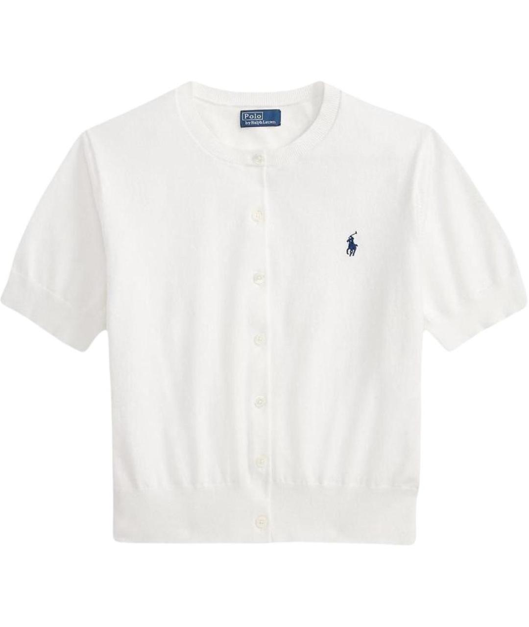 POLO RALPH LAUREN Белый кардиган, фото 1