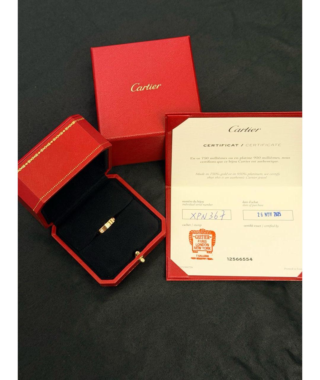 CARTIER Золотое кольцо из розового золота, фото 2