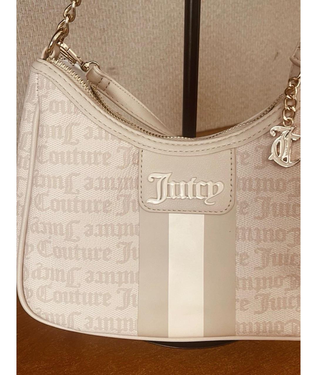 JUICY COUTURE Бежевая сумка через плечо, фото 2