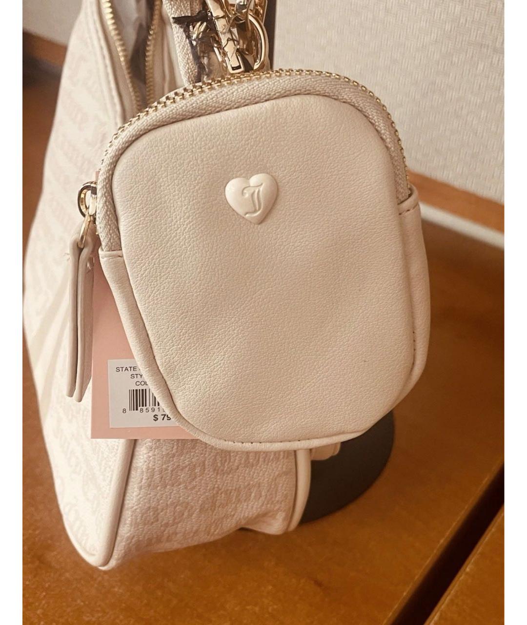 JUICY COUTURE Бежевая сумка через плечо, фото 3