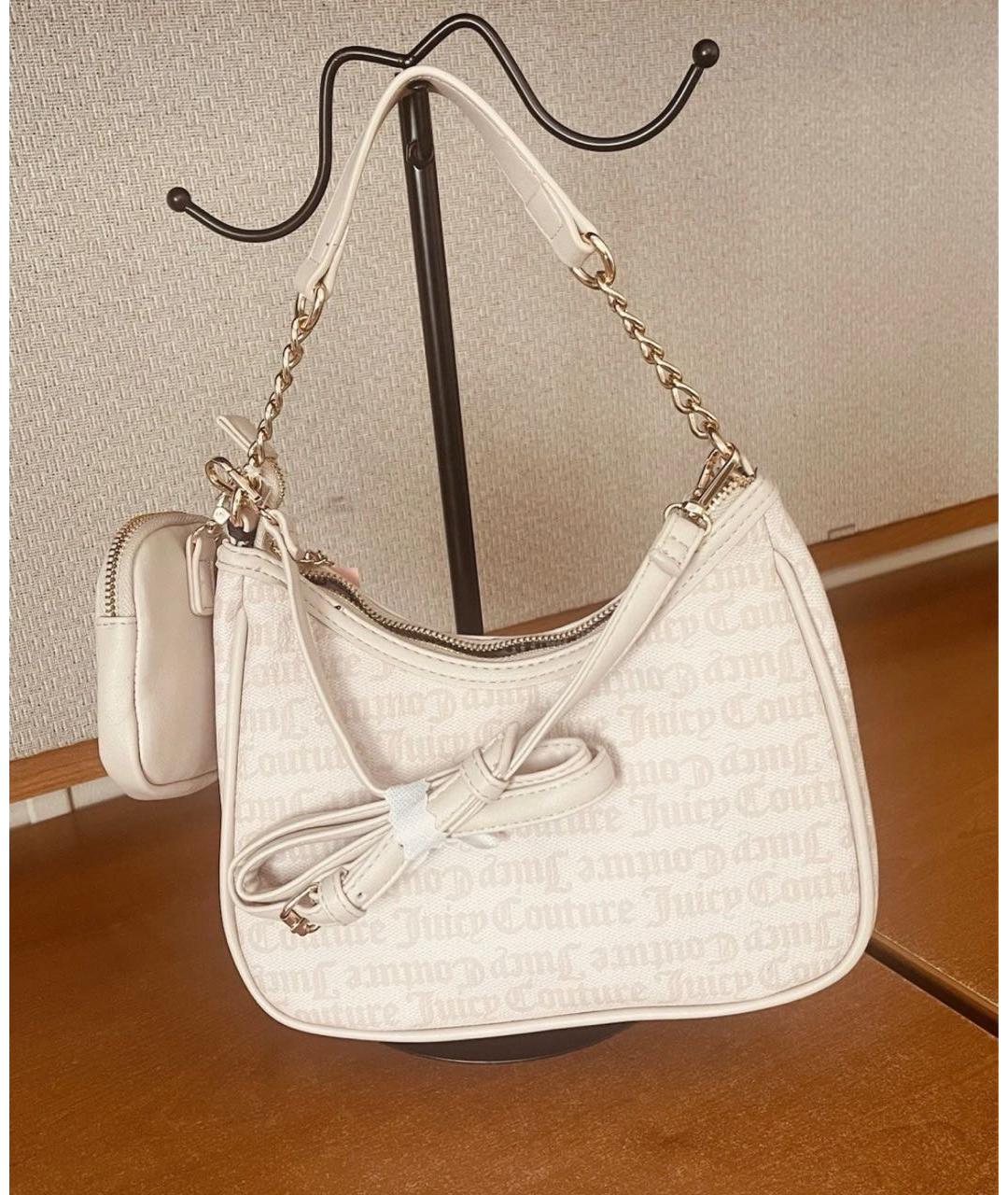 JUICY COUTURE Бежевая сумка через плечо, фото 4