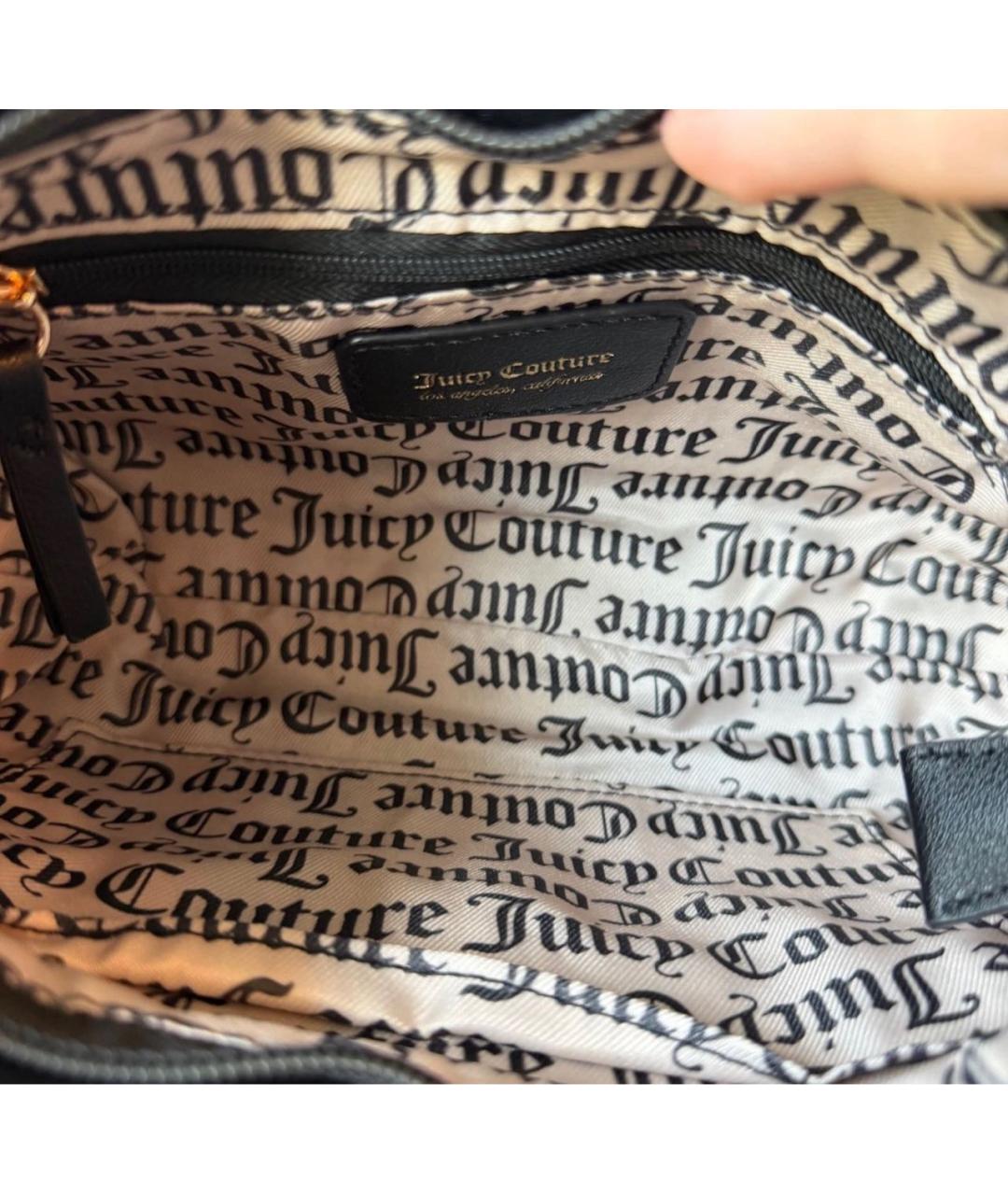 JUICY COUTURE Бежевая тканевая сумка через плечо, фото 3
