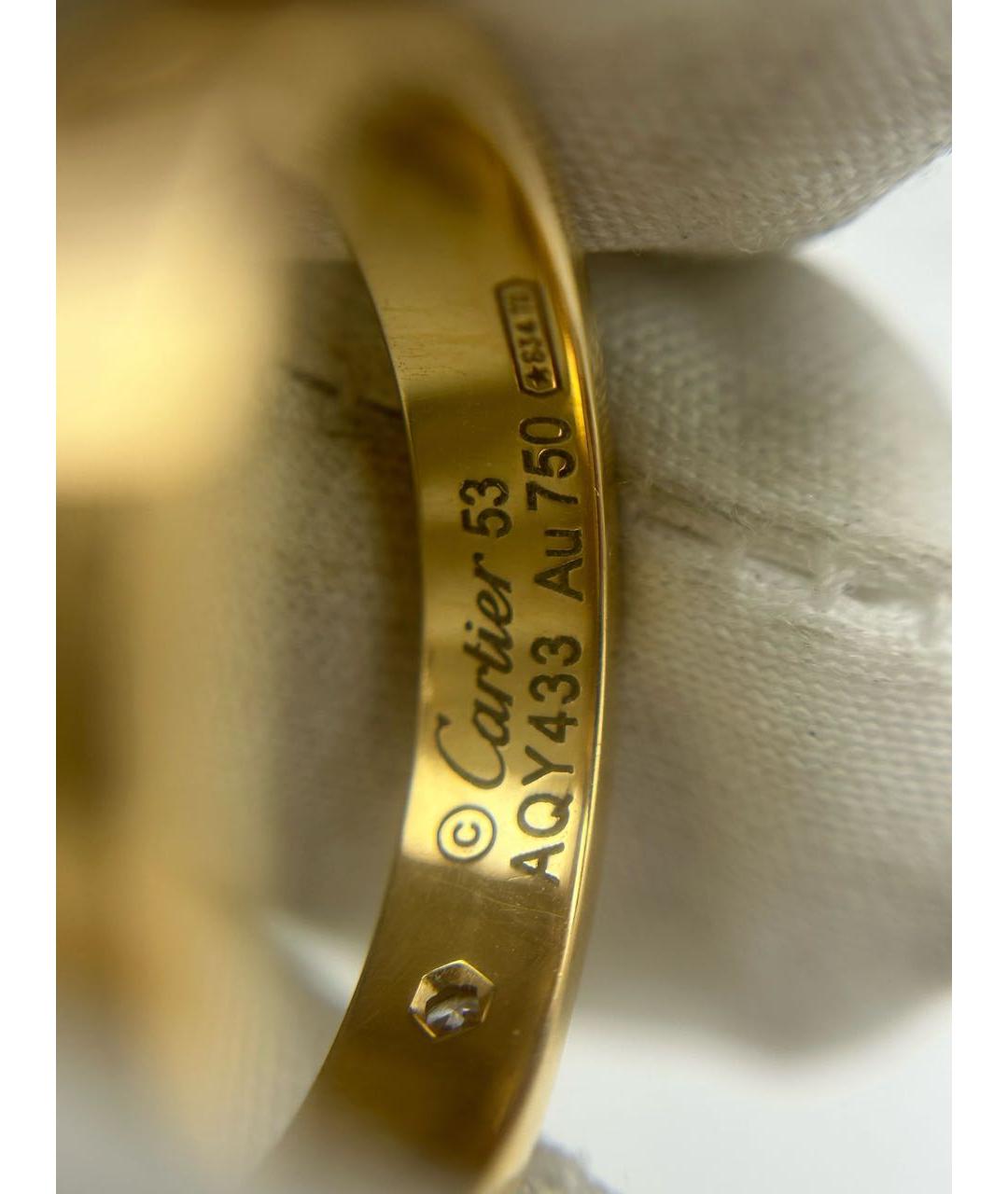CARTIER Золотое кольцо из розового золота, фото 3