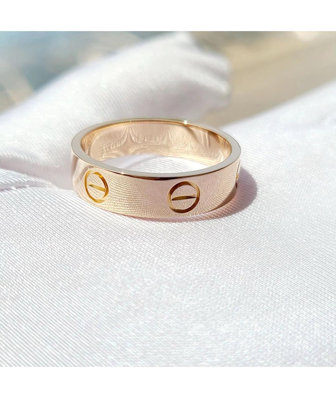 CARTIER Золотое кольцо из розового золота, фото 3