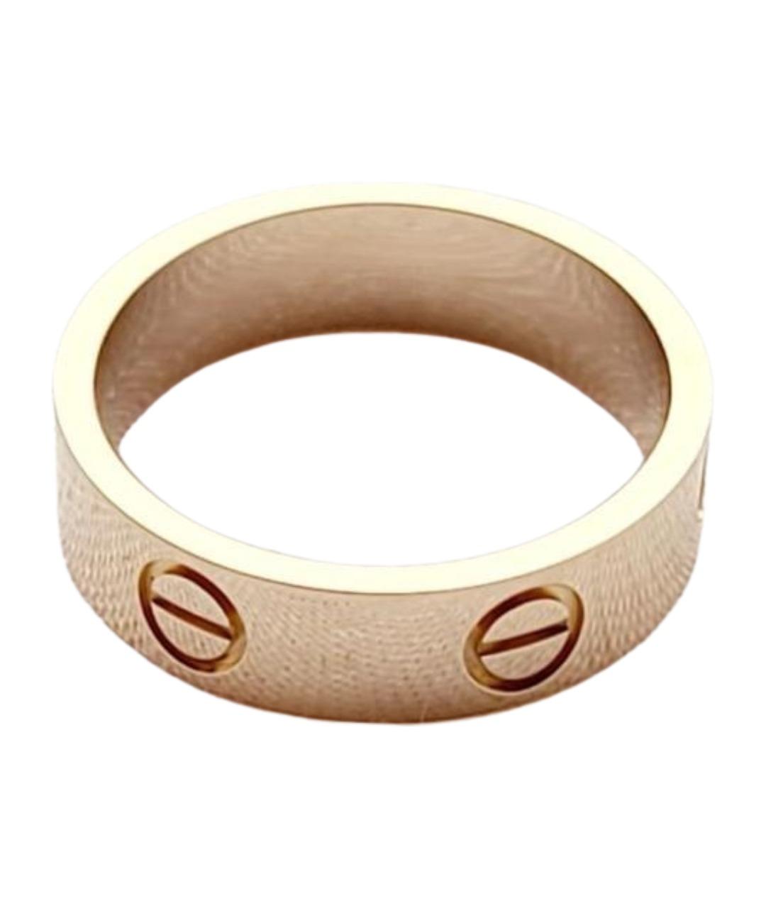 CARTIER Золотое кольцо из розового золота, фото 1