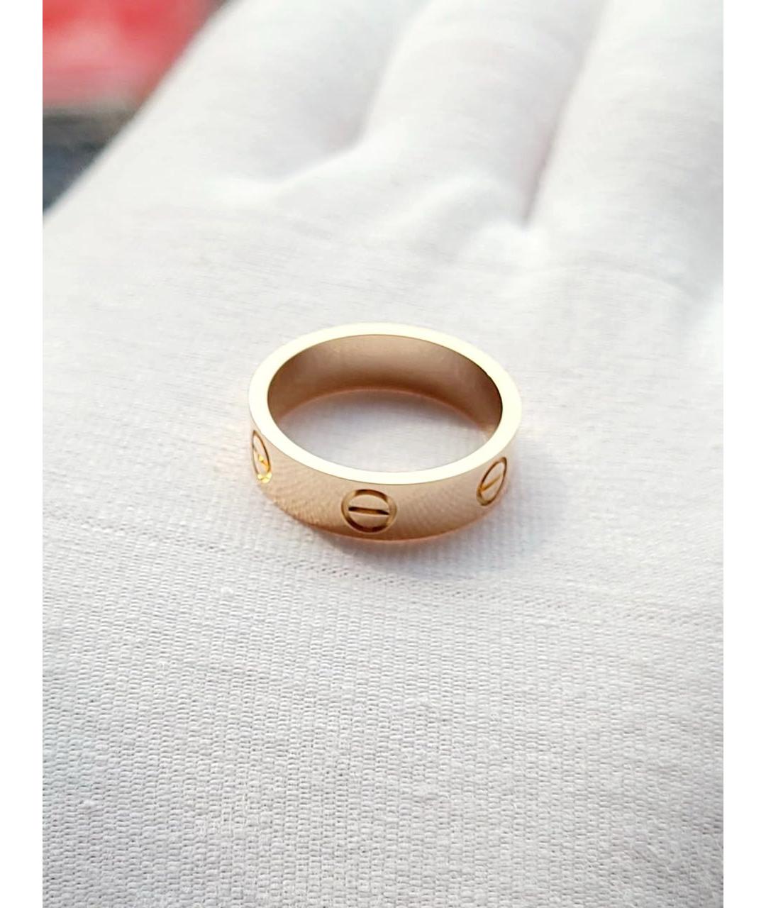 CARTIER Золотое кольцо из розового золота, фото 2