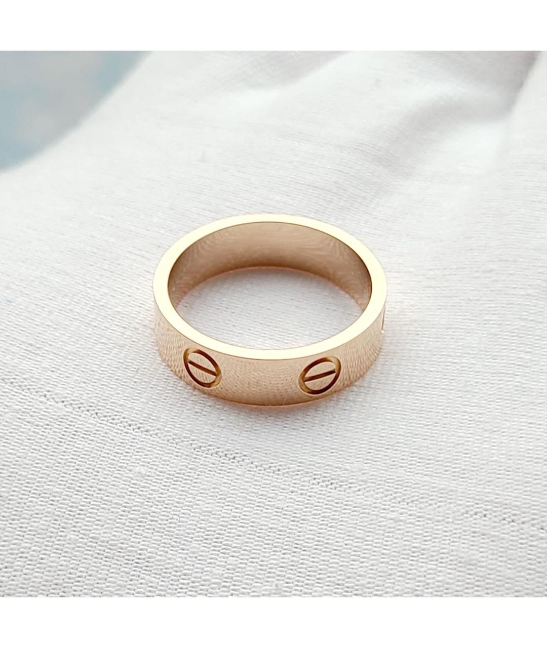 CARTIER Золотое кольцо из розового золота, фото 6