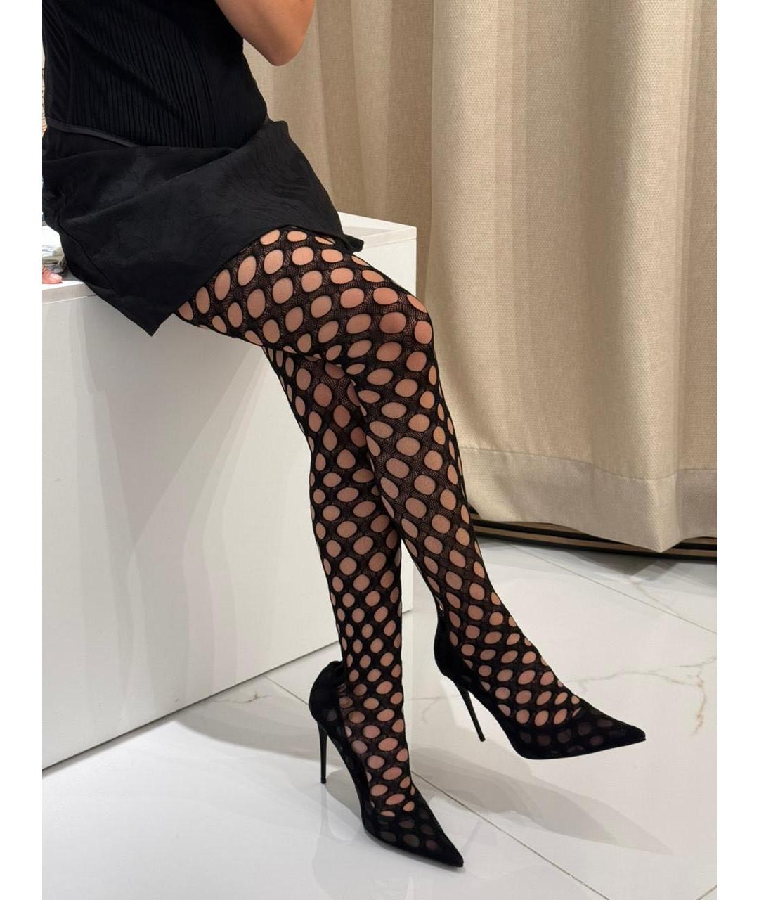 DOLCE&GABBANA Черные ботфорты, фото 8