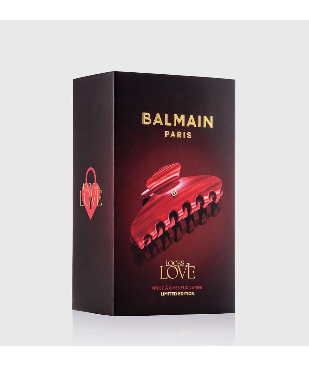 BALMAIN Красная заколка, фото 3