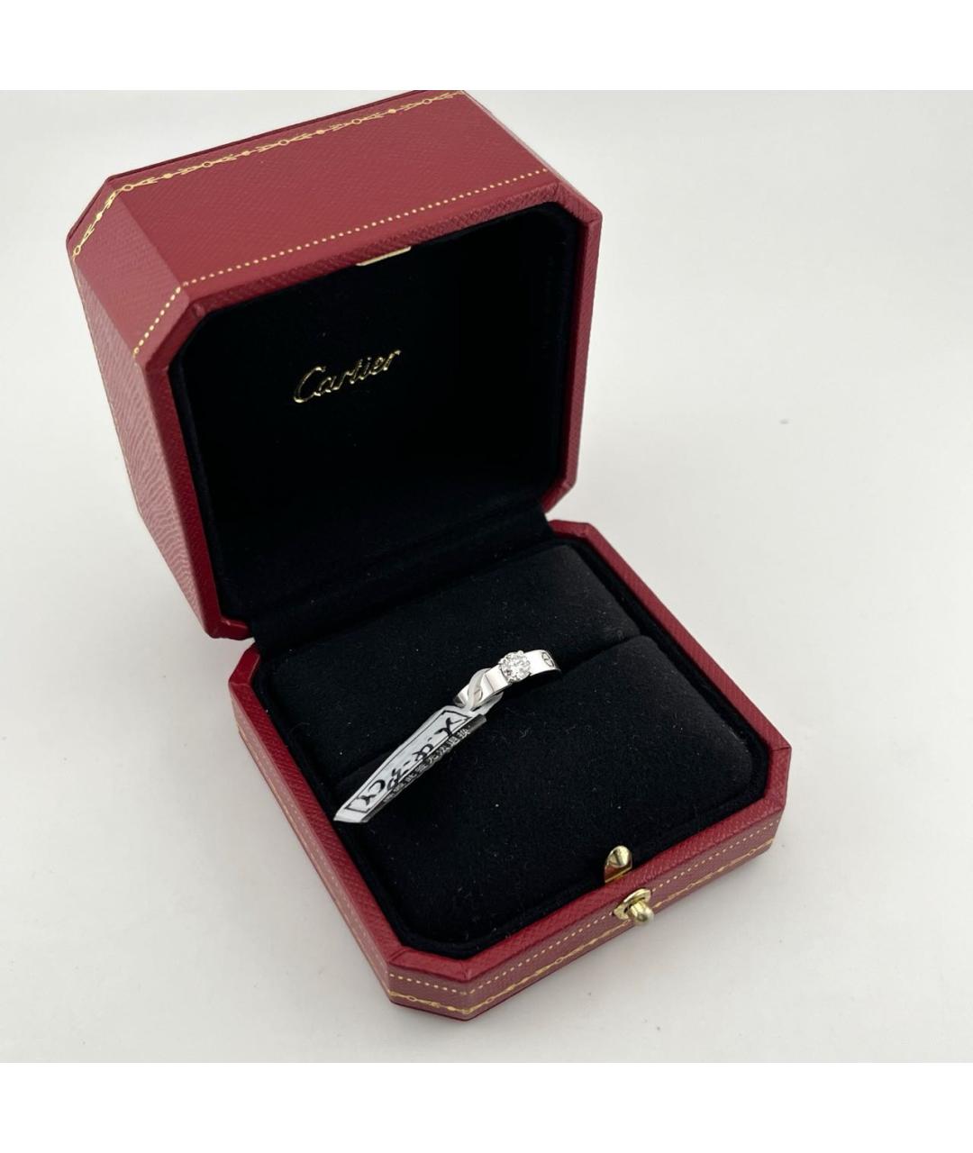 CARTIER Серебряное кольцо из белого золота, фото 3