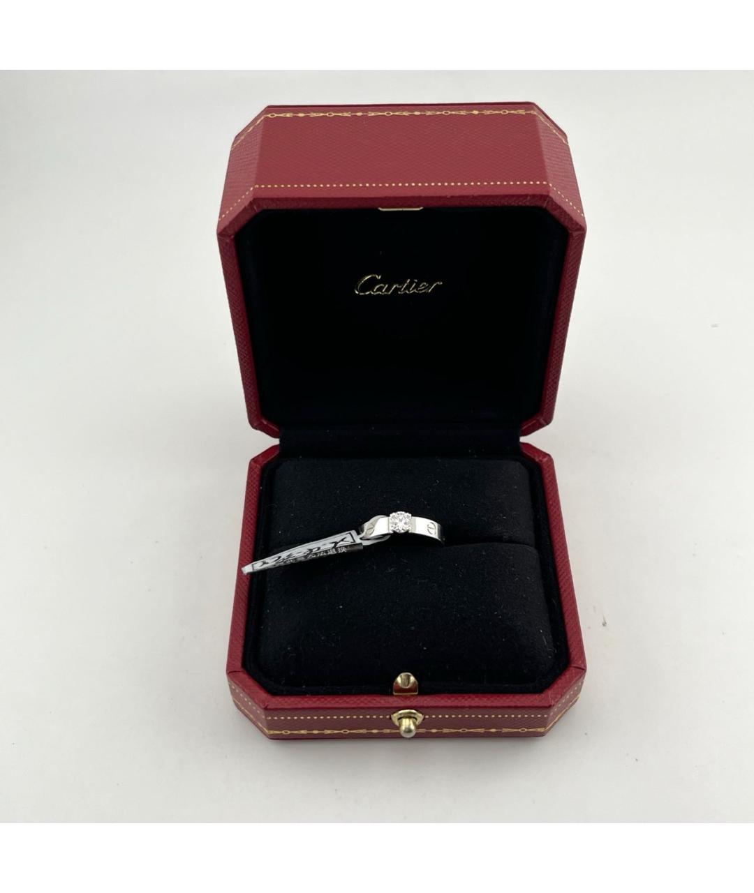 CARTIER Серебряное кольцо из белого золота, фото 2