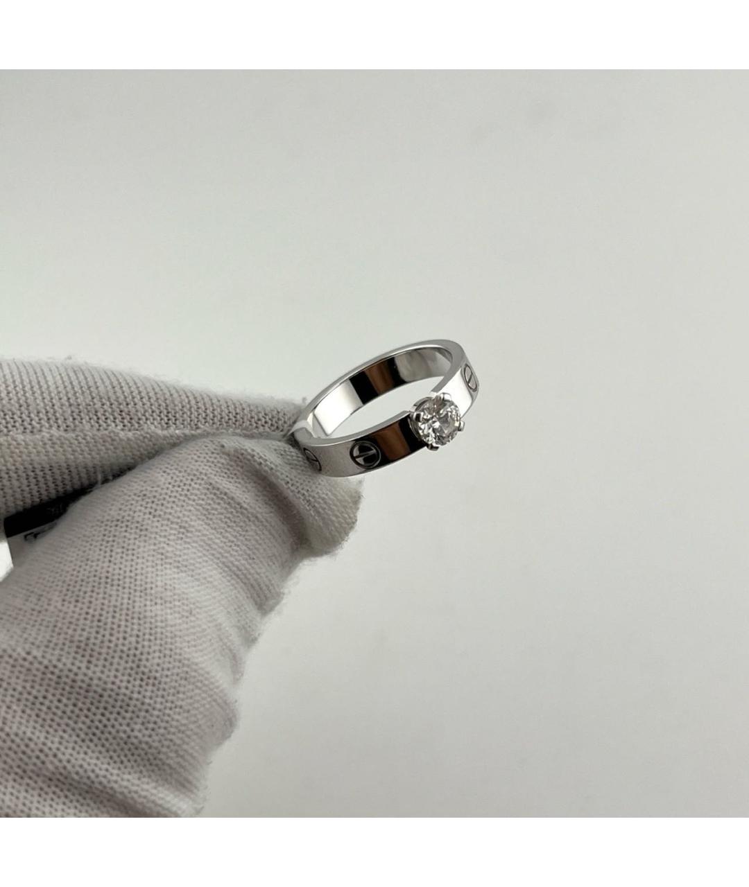 CARTIER Серебряное кольцо из белого золота, фото 5