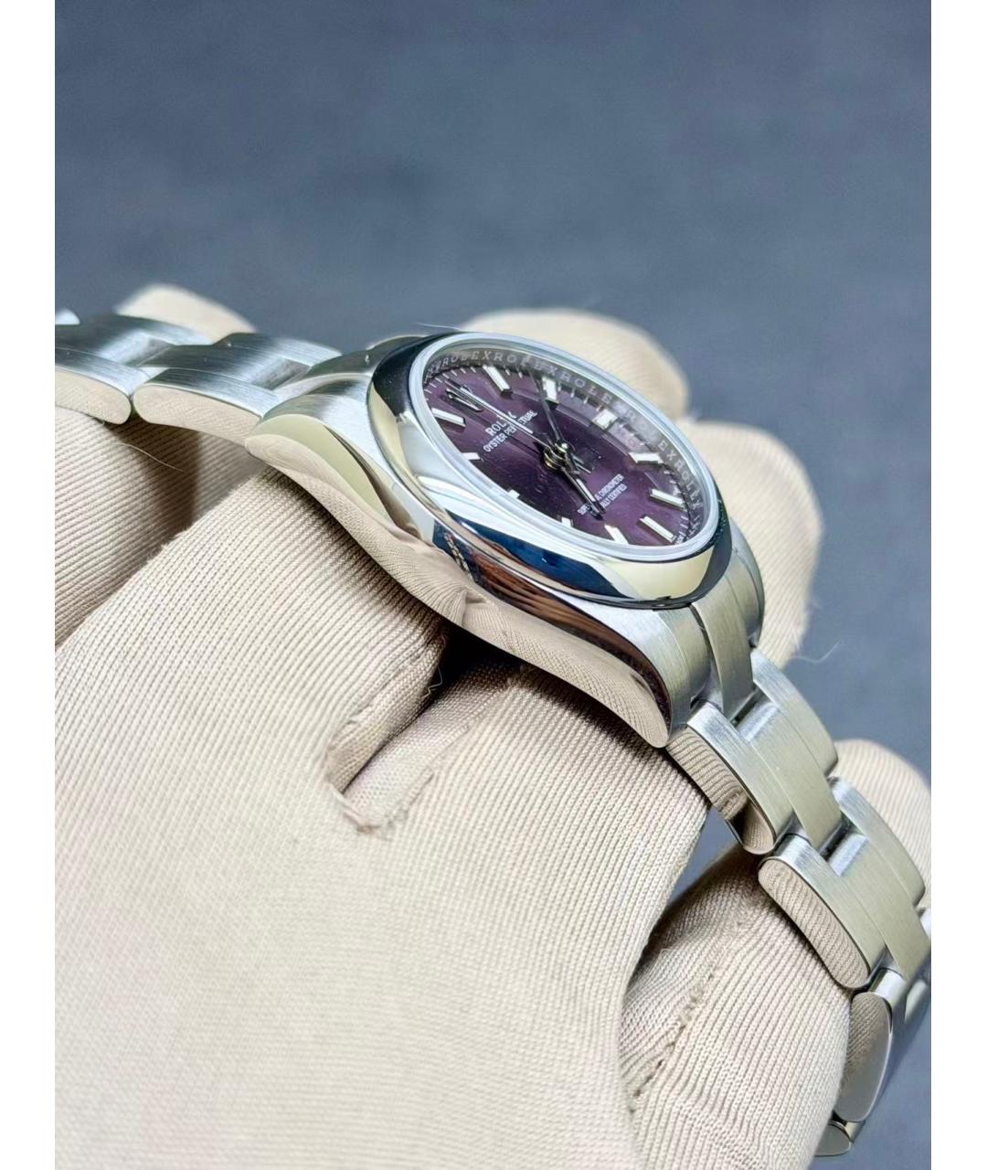 ROLEX Серебряные часы, фото 4