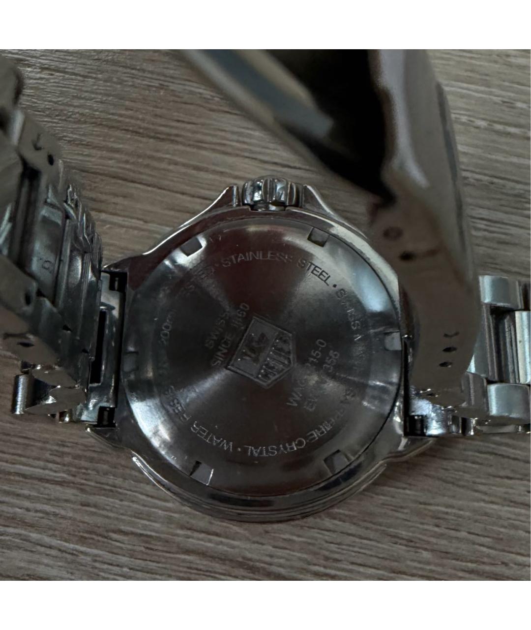 TAG HEUER Серебряные часы, фото 7